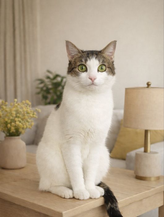 Кот АРЧИ ищет семью. КАСТРИРОВАН