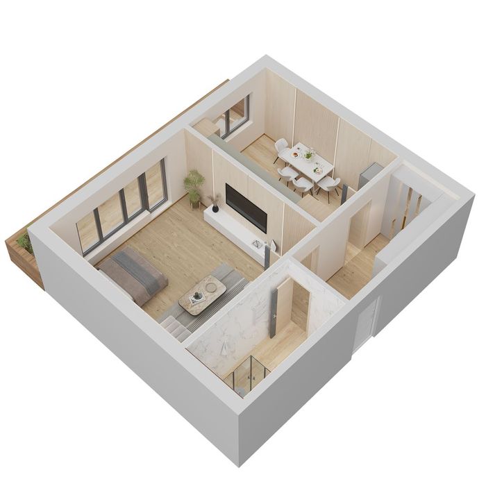 Fiecare detaliu contează Garsoniera 50.9mp locatie Premium zona Coresi