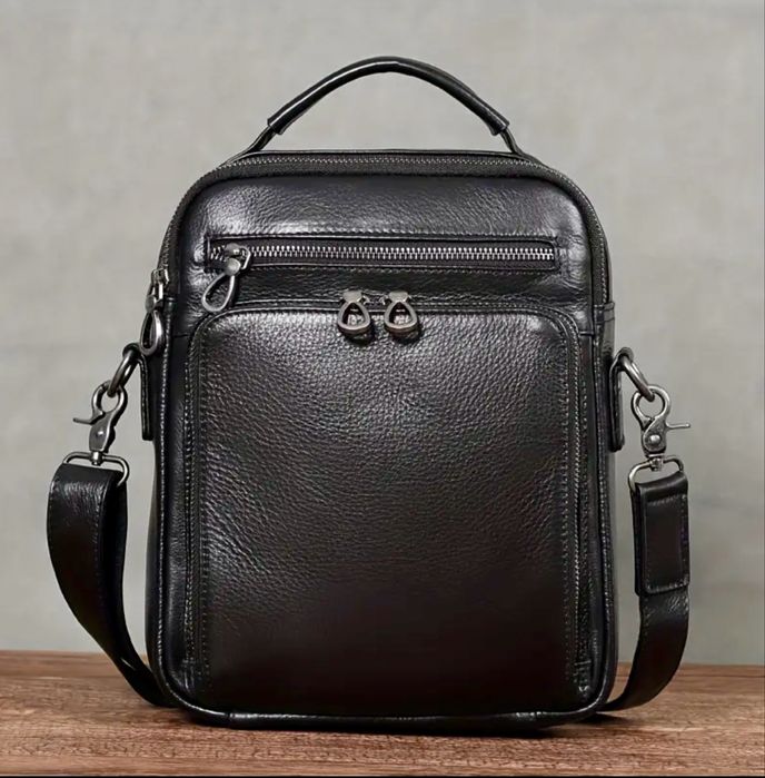 Мъжка луксозна кожена чанта Montreal* Премиум/Селективна -16% Промоция