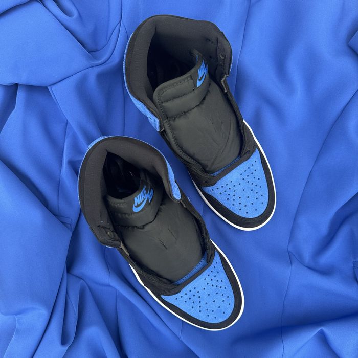 Pantofi Sport Air Jordan 1 High Reimagined Royal Blue 100% originali