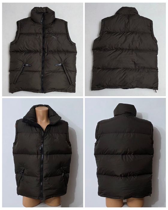 Vesta de puf SALEWA impermeabilă, groasă, mărimea M unisex