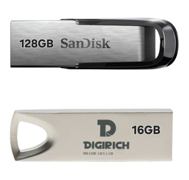 SanDisk-128GB   Digirich-16GB
