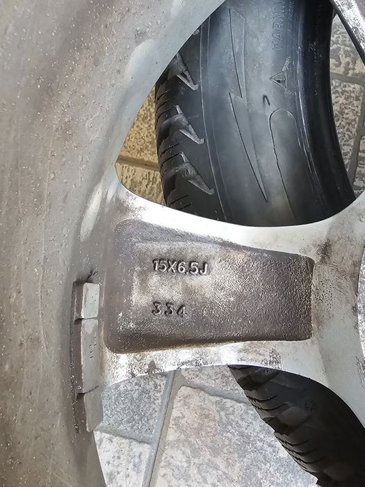 Алуминиеви джанти с гуми Michelin