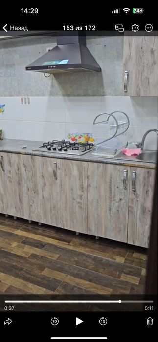 Аренда новостройка 1 хонали уй,4 этаж лифт бор .Адрес Дошкольный .250$