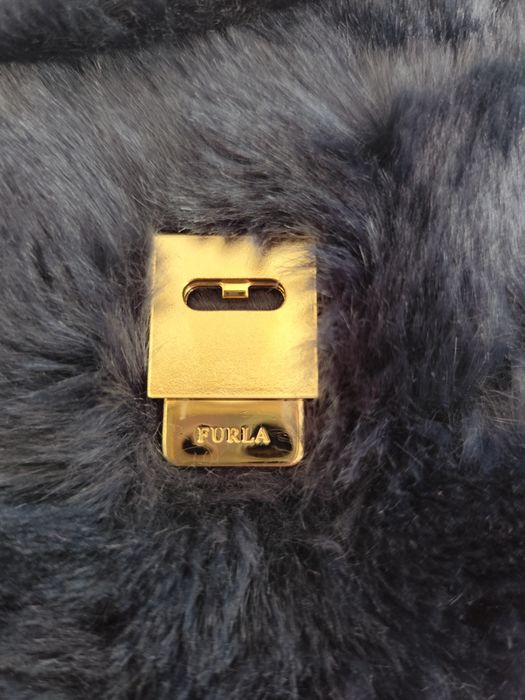 Дамкса чанта Furla Navy
