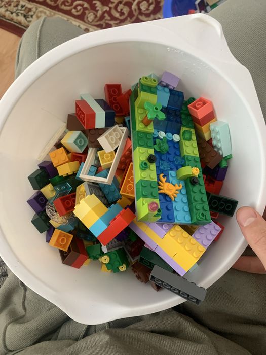 Piese lego mixat de cinci seturi