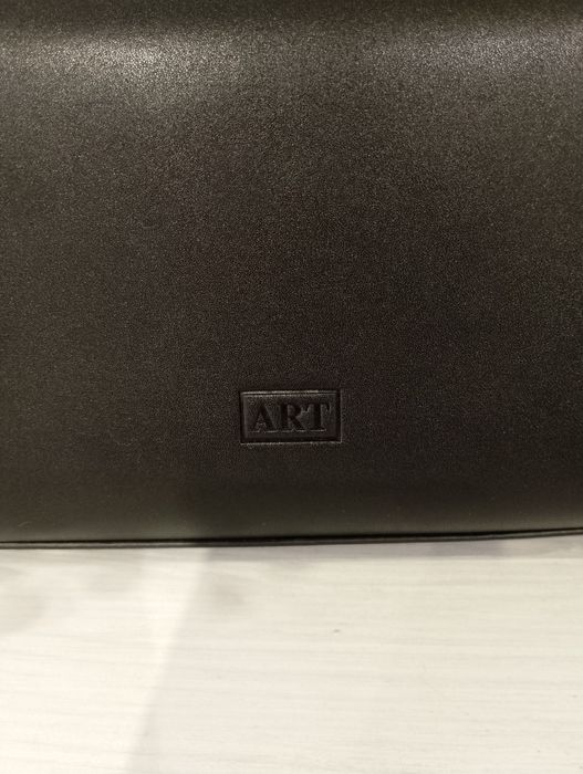 Бутикова оригинална дамска чанта с дълга дръжка на Арт естествена кожс