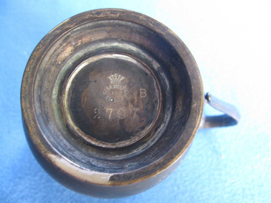 Молочник посеребренный антикварный