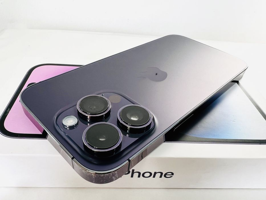 Apple iPhone 14 Pro 128GB Deep Purple 100% Батерия! Гаранция!