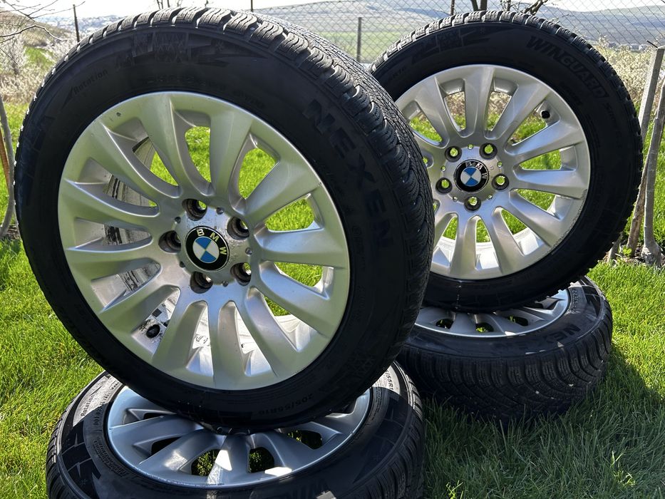 Vand set jante 16” originale BMW + anvelope iarna NEXEN DOT 32/22 !!