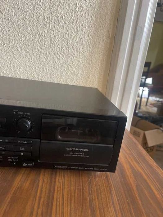 Sony TXD-R11 Compact Disc Cassette Deck Combo Deck Auto-Reverse Syn