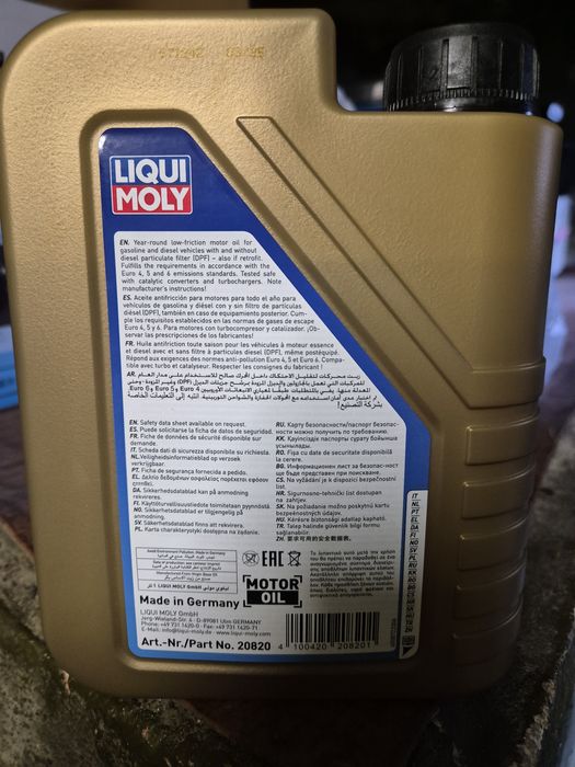 ulei motor Liqui Moly Long Life 3 5w30 1L