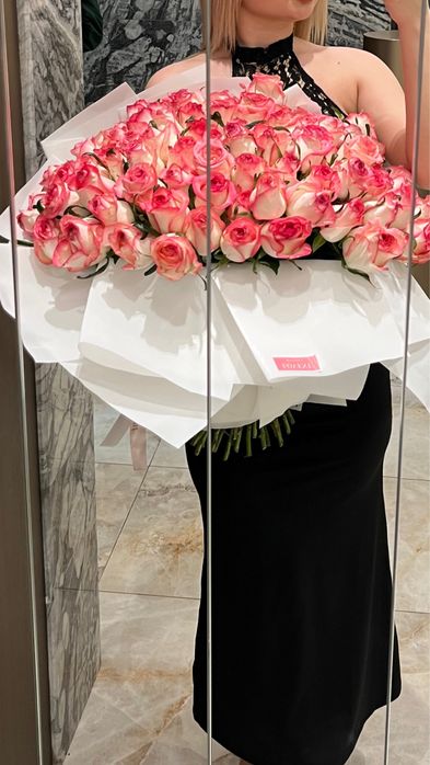 Продам сегодняшний букет 101роза