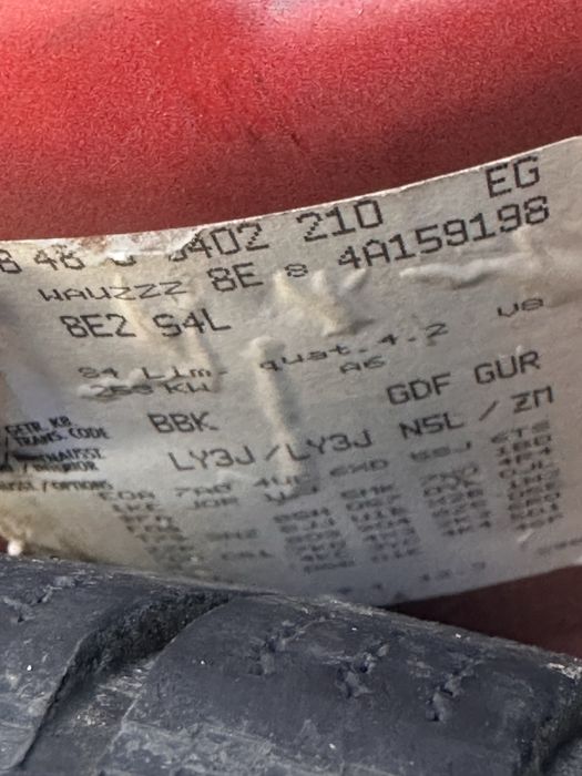 Ауди с4 б6 4.2 на части / audi s4 b6 4.2