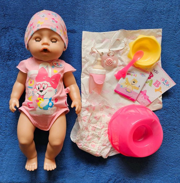 Кукла бебе играчка Baby Born Magic Girl, с аксесоари, 43 см.