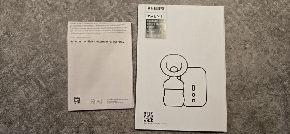 Pompa de sân electrică Philips (model SCF395/31)