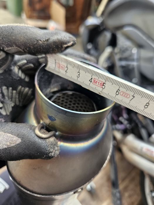 Toba/evacuare sport  Akrapovic titanium pentru motocicleta sau atv