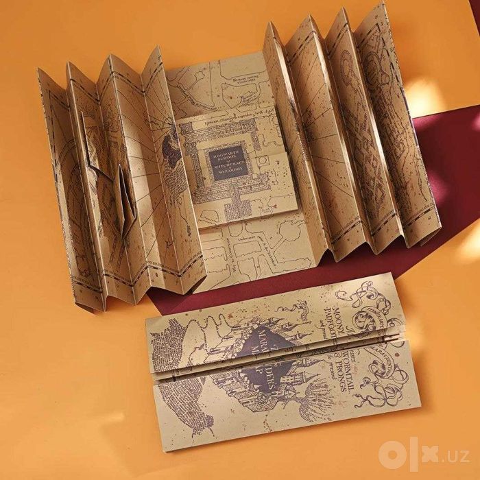 Карта мародеров Harry Potter.