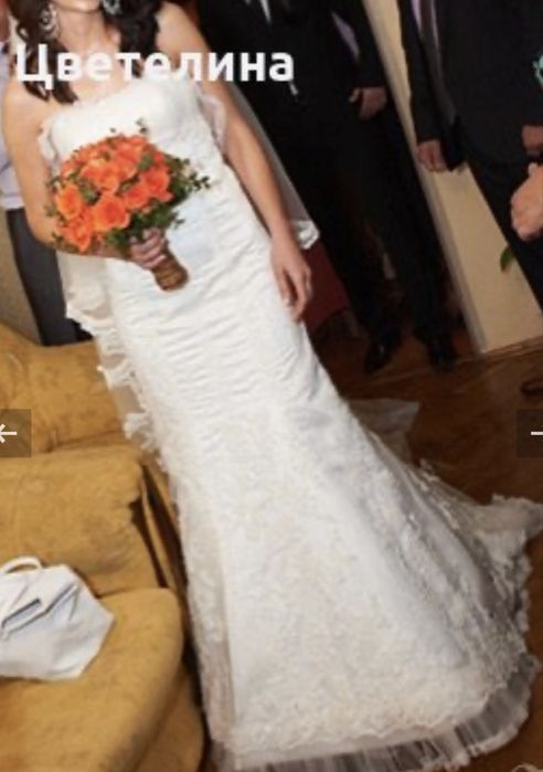 Красива булченска рокля