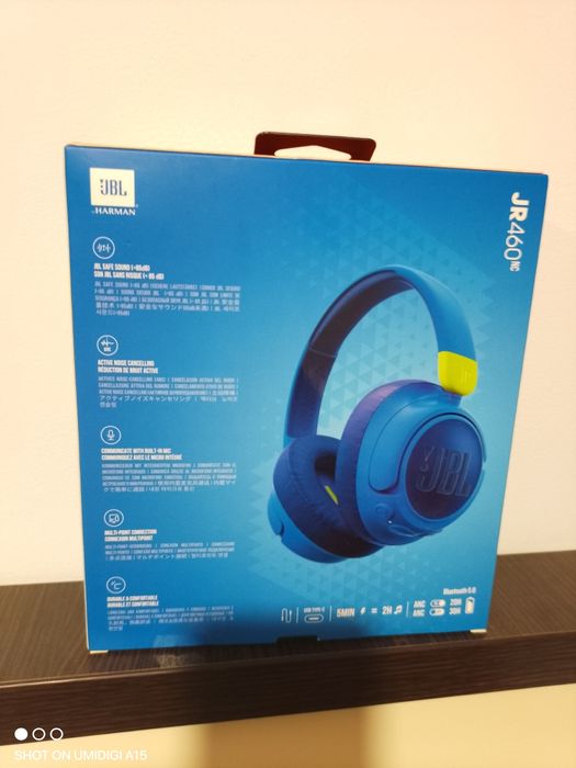 Casti JBL JR 460NC Sigilat Albastru