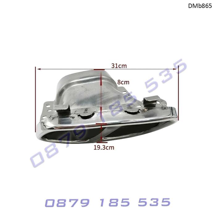 Комплект ляв десен двойни ауспуси Mercedes S W221 W222 R GL мерцедес