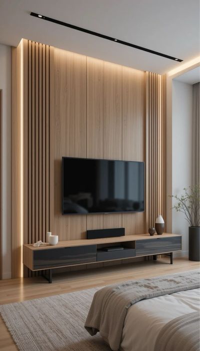 Бамбуковые панели Гибкий мрамор Лувера 3DПанели