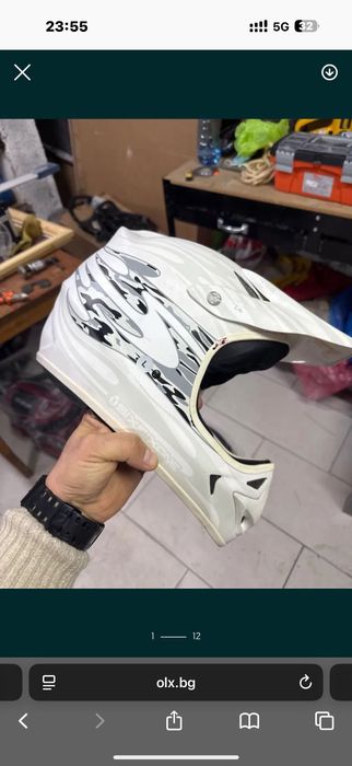 661 мотокрос каска six six one