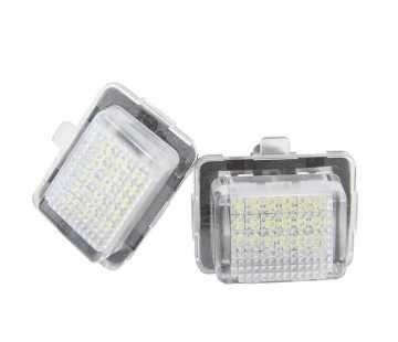 Плафони LED 3319-1 за регистрационен номер Mercedes Benz W204/W212/W21