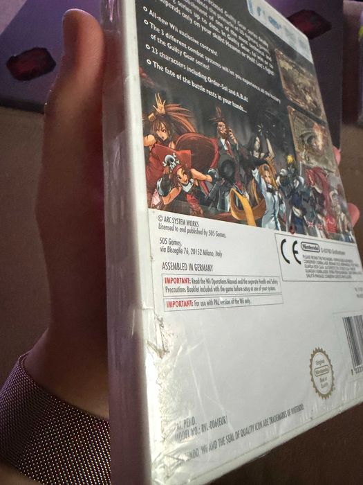 Guilty Gear XX Core Nintendo Wii игра нова, запечатана