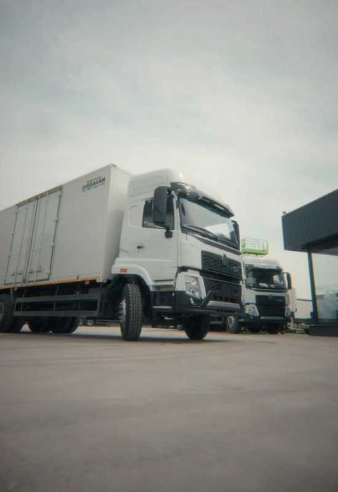 Howo фургон янги V5X Тошкентда таййор Furgon Хово Shacman Faw