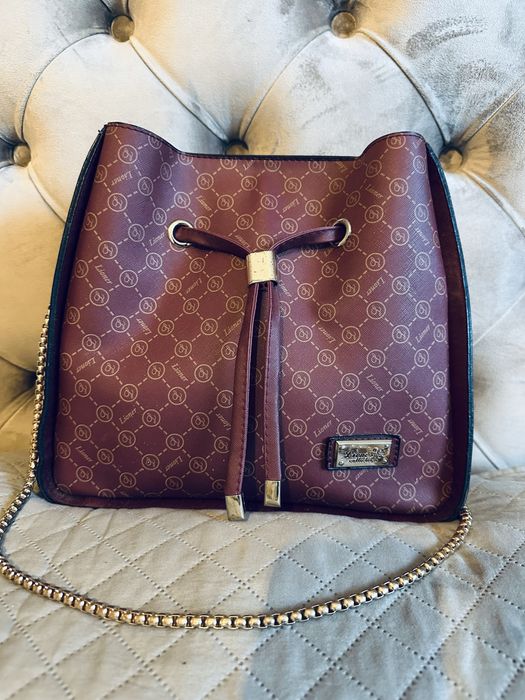 Дамска чанта бордо