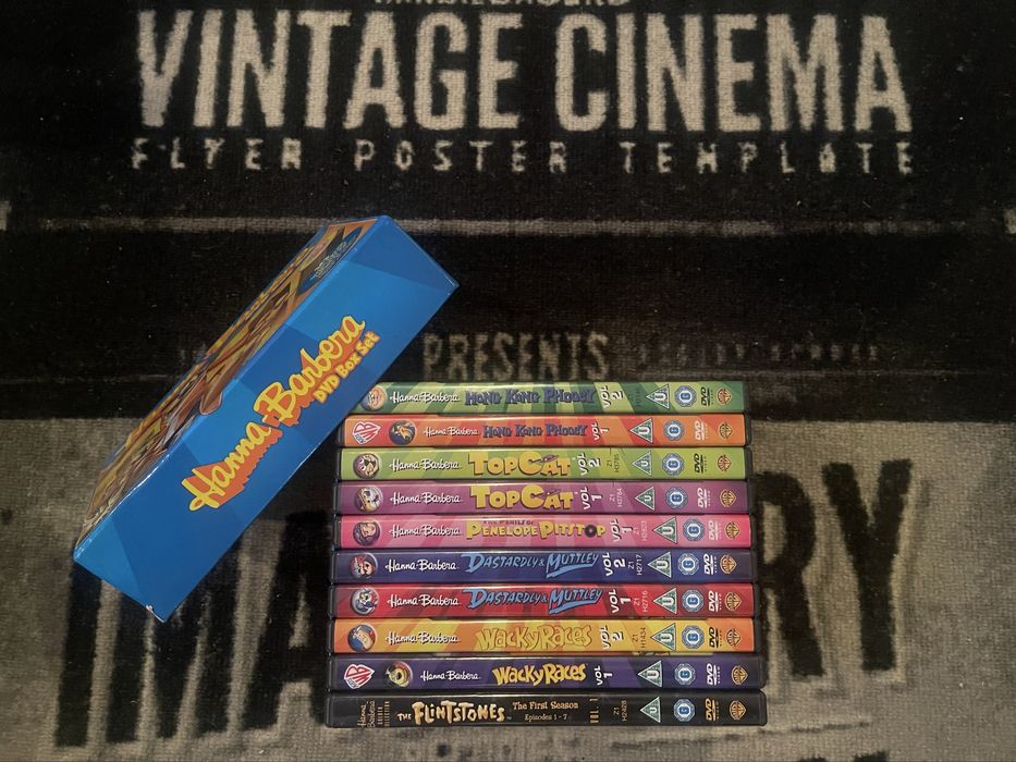 Desene animate clasice Hanna Barbera Box Set [DVD] Original