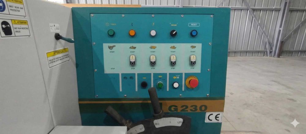 Mașină de profilat, rindeluit lemn 4 fete Griggio G230 profesională