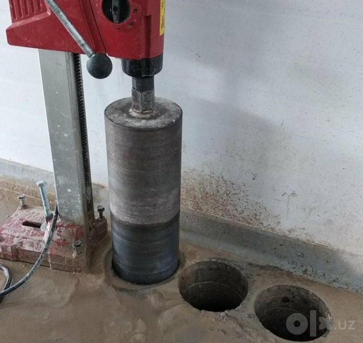 Услуги перфоратор алмазный бур бетон кесиш хизмати