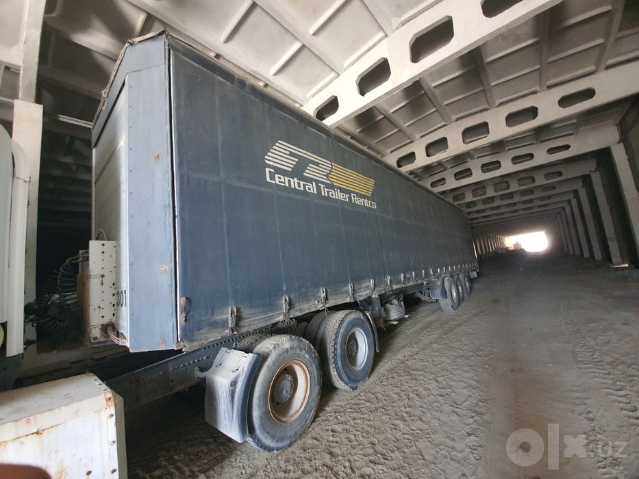 Schmitz S01 tentli yarim tirkama. Schmitz S01 тентовый полуприцеп.