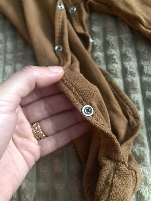 Salopetă Fred’s World din lână organică – 74 cm (9-12 luni)