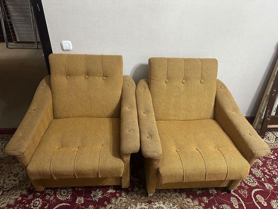 Кресла для зала/гостиной мягкая обивка 2шт