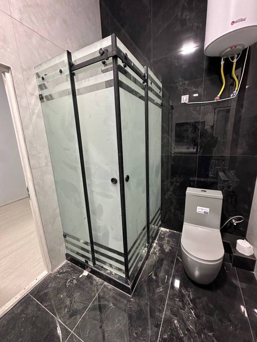 Душевые кабины 10 мм каленое стекло Dush kabina Dushga oyna