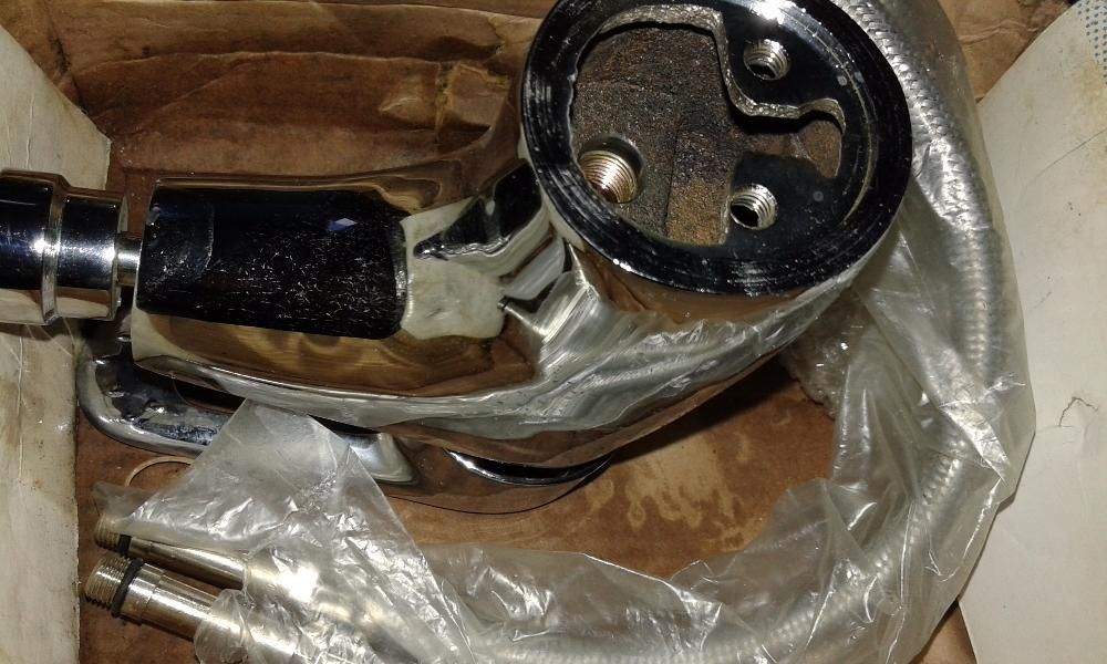 Нови Биде, Фаянс, комплект с Кран, смесител