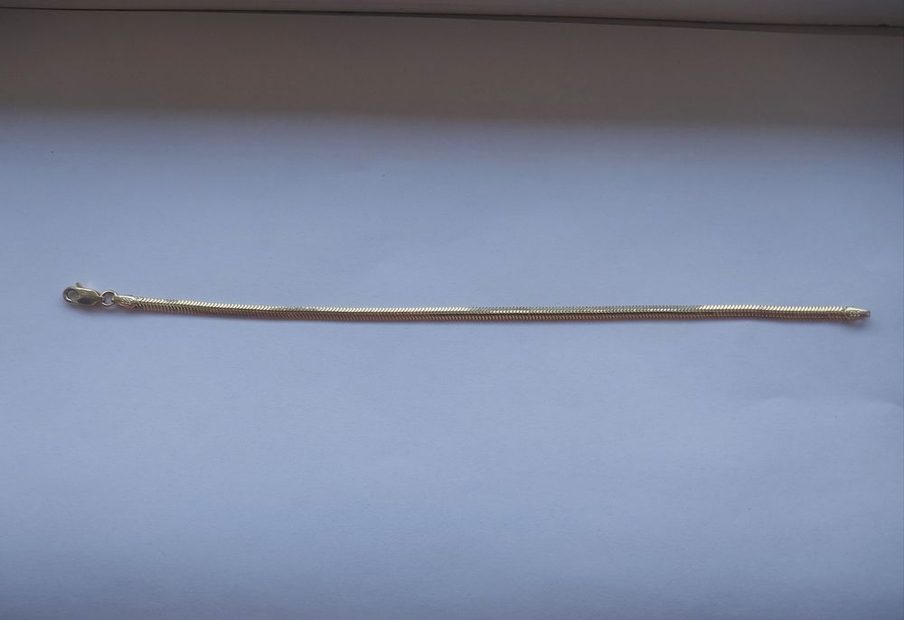 Золотой браслет, 585 проба, 3.36 г, 19 см