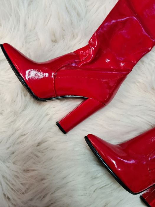 Cizme din Lac peste genunchi Superbe | Marimea 36