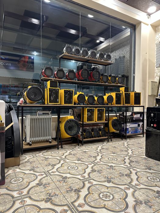 Pechka pushka 5kw тепловая пушка обогреватель промышленная печка