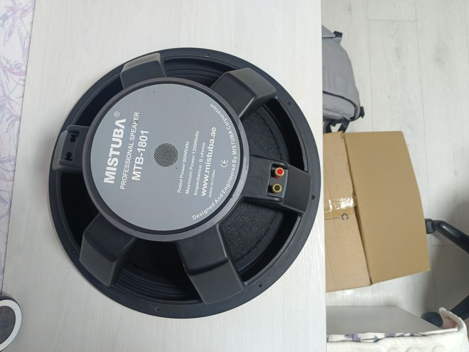 Продам динамик mistuba mtb 1801