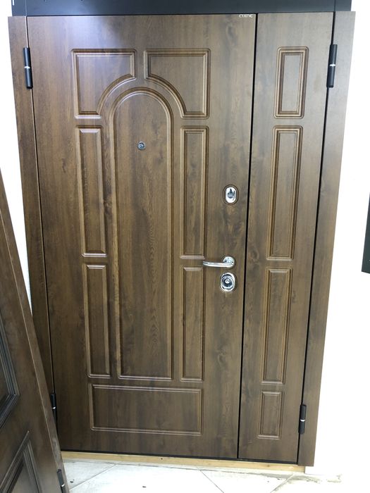 Входные двери 120-125 см Двухстворчатые