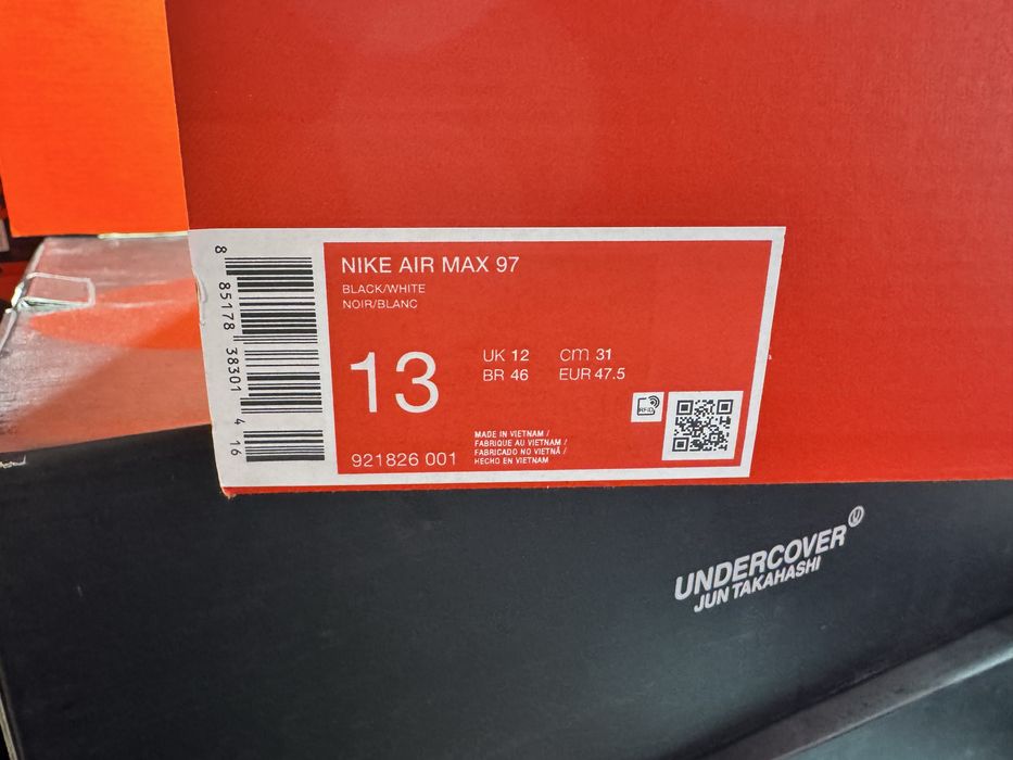 № 47,47.5,48.5 оригинални Nike Air Max 97 ShoeMag