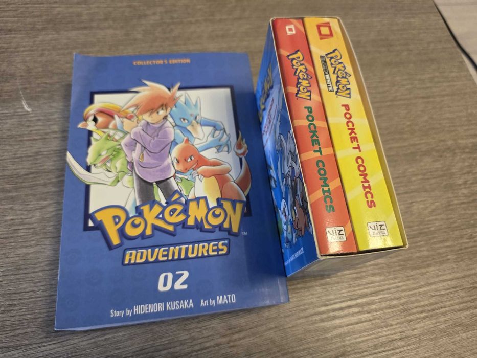 Colectie MANGA 3 carti - POKEMON