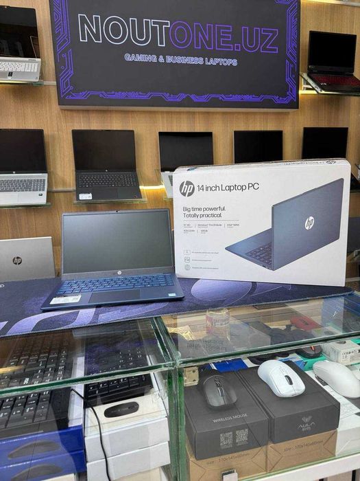 Noutbuk Hp Laptop 14 Intel N150 4/128GB 14.0" HD LED