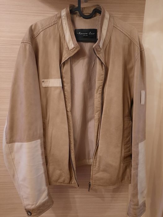 Дизайнерско мъжко яке, естествена кожа