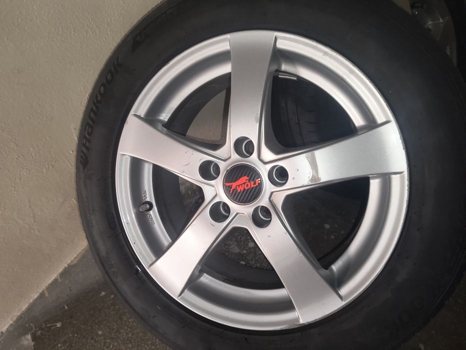 Roti complete vara215/55/16  5x108 pentru Ford