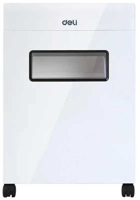Уничтожитель бумаг Deli E9911-EU, P-4, 4х25 мм, 8 лист. 16л